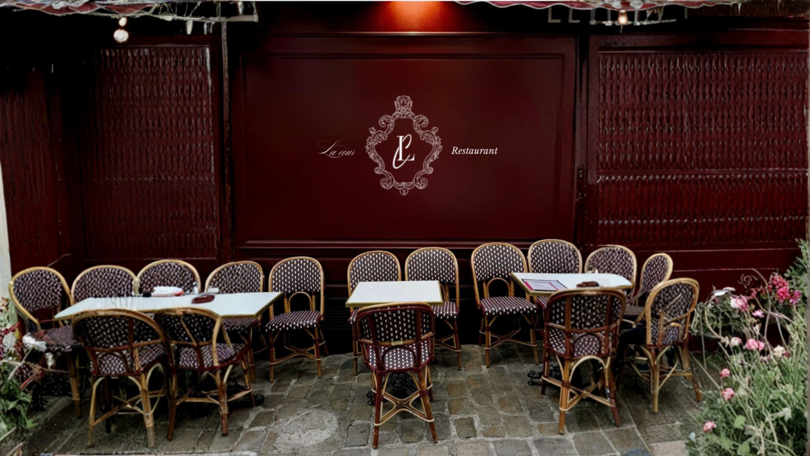 Façade restaurant La Cour