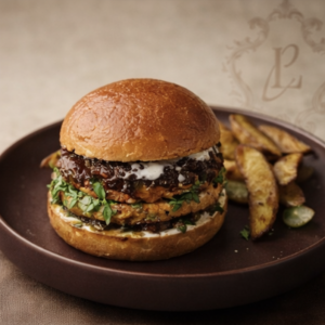 Burger végétal de la Cour