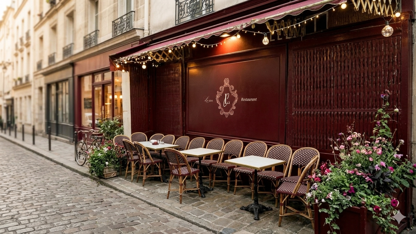 Façade du restaurant La Cour